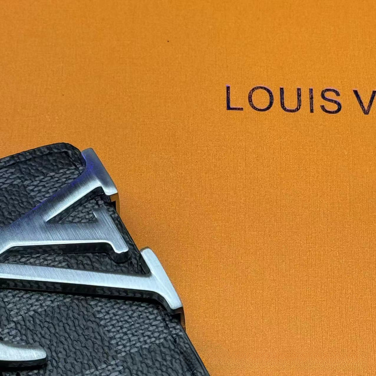 Grå Louis Vuitton Bälte